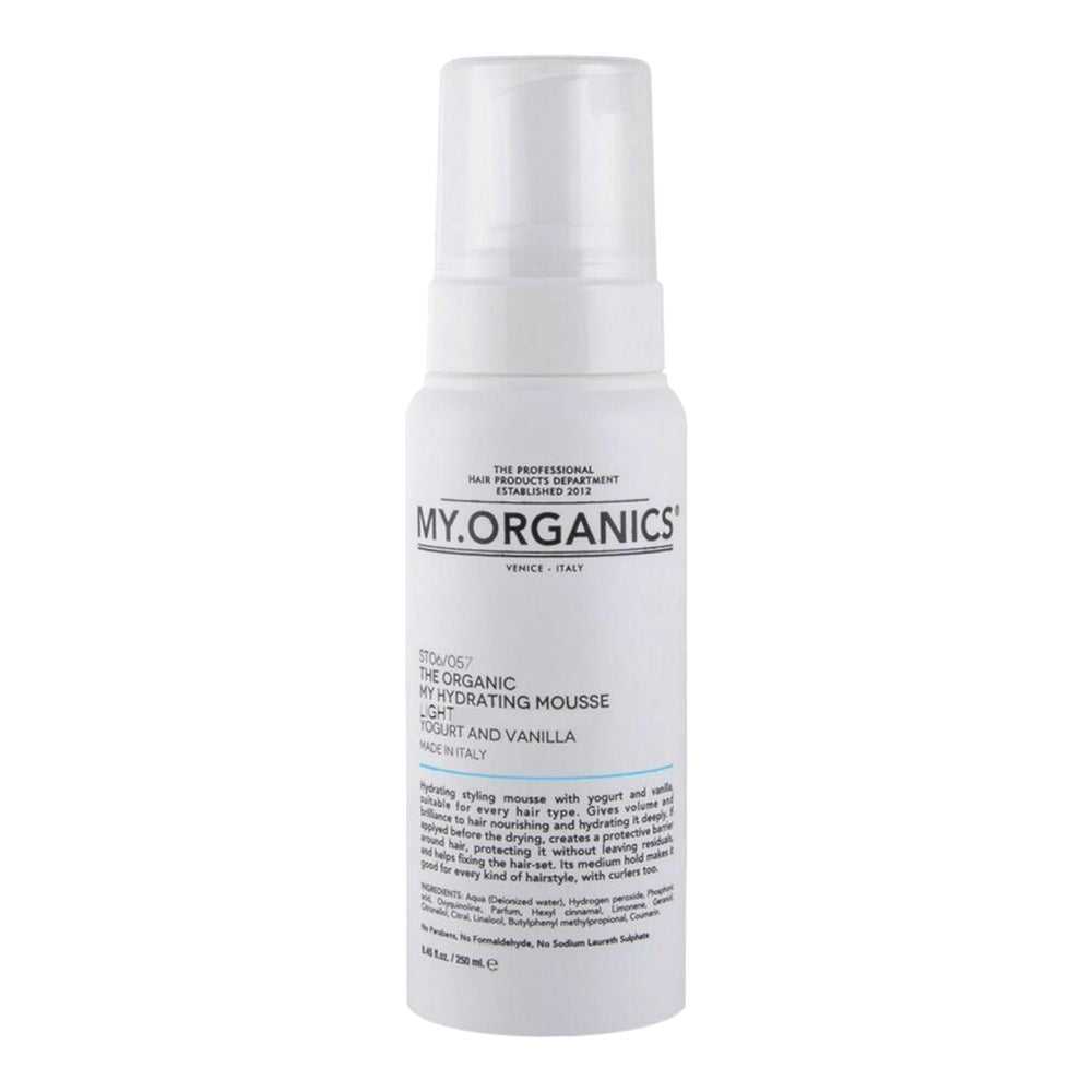 Organic Hydrating Light Styling Mousse 250ml
